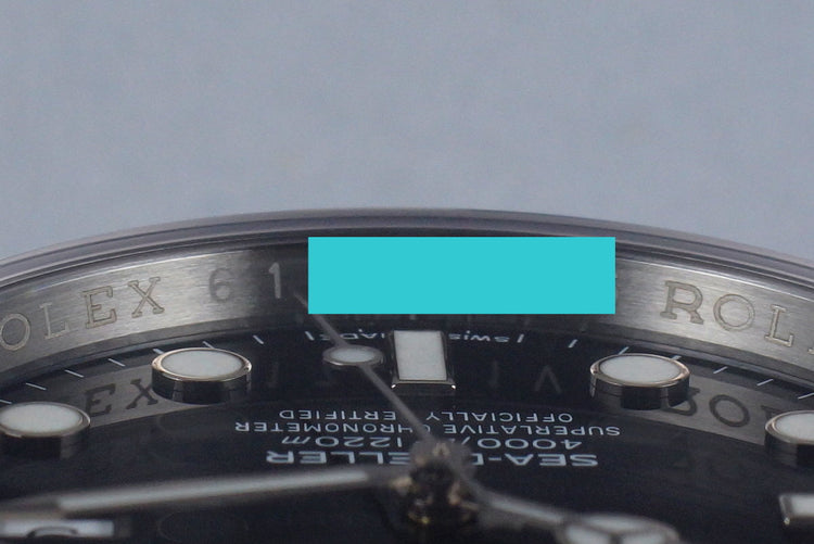 2014 Rolex Ceramic Sea Dweller 116600 with Box and Papers