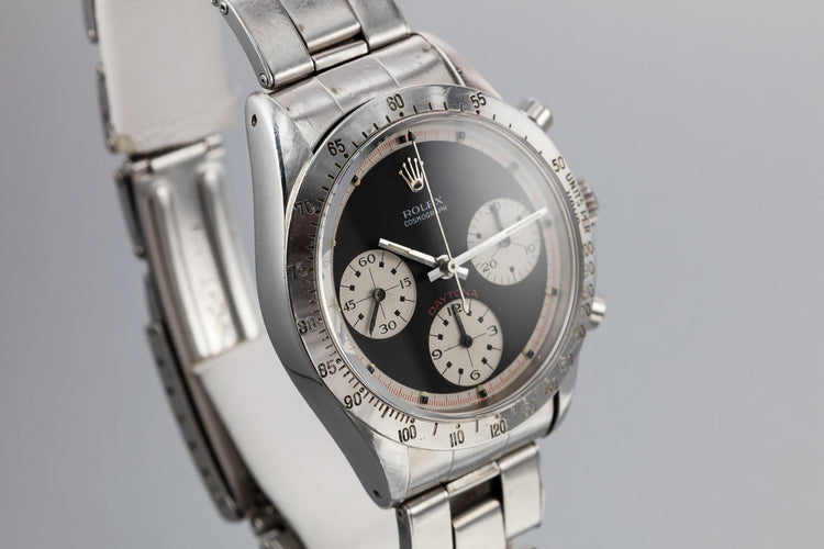 1969 Rolex "Paul Newman" Daytona 6239 with "Barbara" Aviation Documents and Photographs