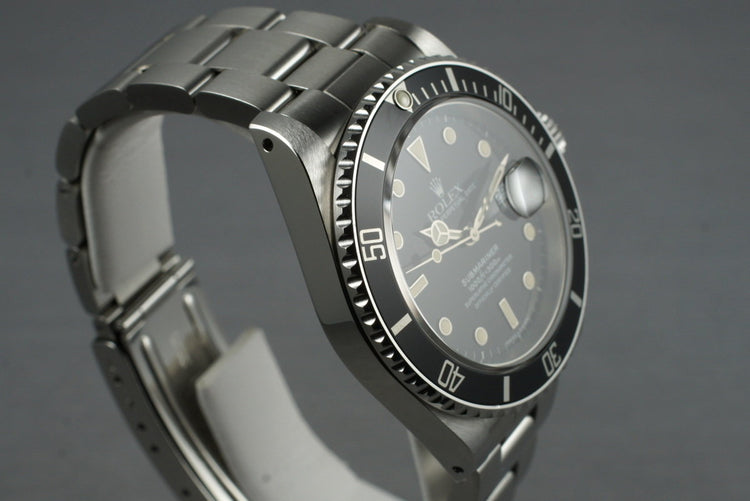1988 Rolex Submariner 16610