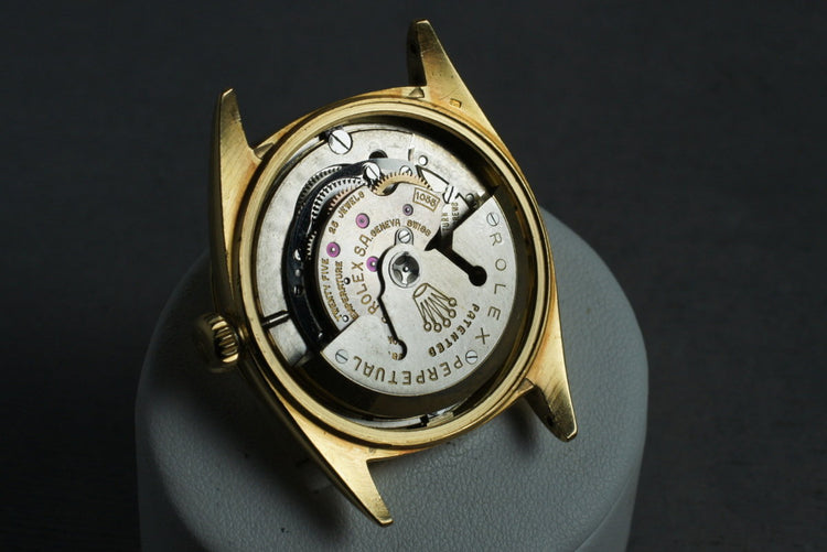 1956 Rolex 18K Day-Date 6611 Diamond Dial with RSC Papers