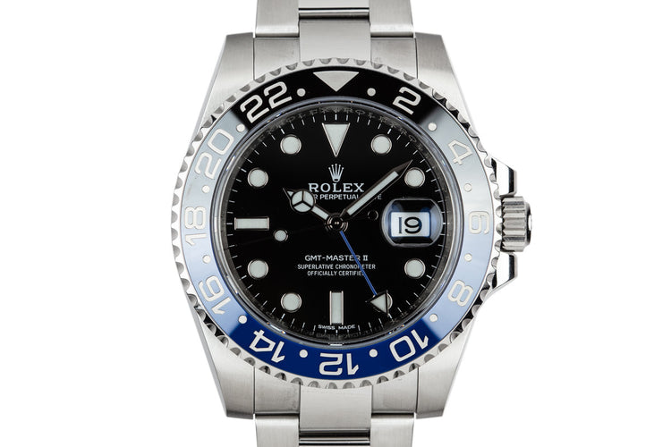 2017 Rolex GMT-Master II 116710BLNR with Box and Papers
