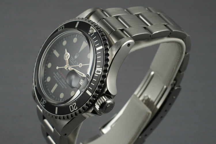 1972 Rolex Red Submariner 1680 with Mark V Dial
