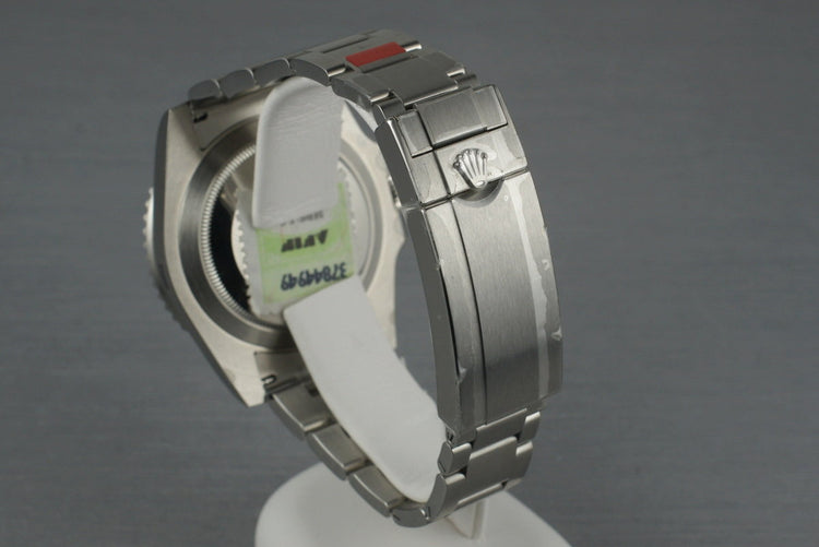 2013 Rolex Green Submariner 116610LV with Box and Papers