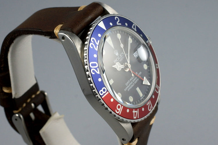 1979 Rolex GMT 1675 Service Dial