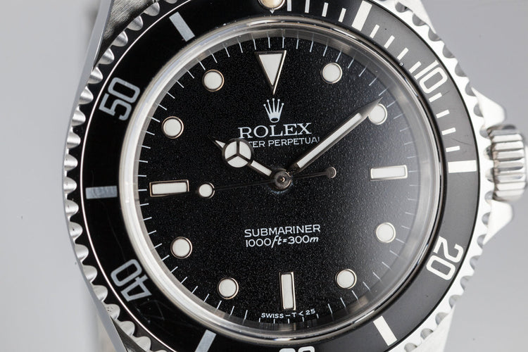 1995 Rolex Submariner 14060 with Textured Dial