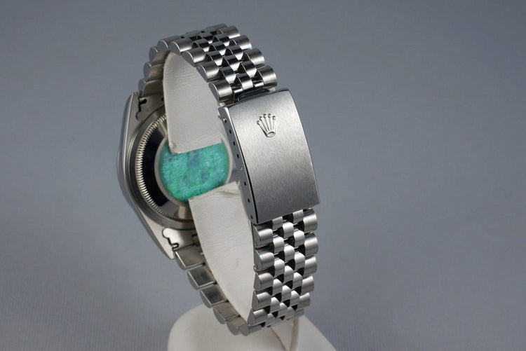 2002 Rolex DateJust 16220 White Roman Dial