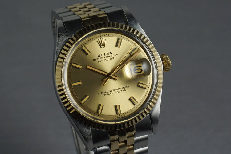 1970 Rolex Two Tone DateJust 1601