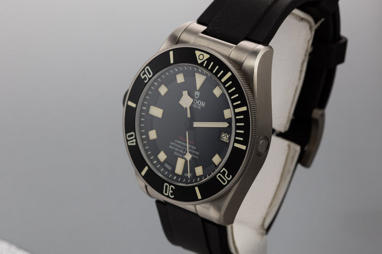 2016 Titanium Tudor Pelagos LHD 25610TNL with Box and Papers