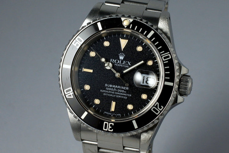 1989 Rolex Submariner 16610