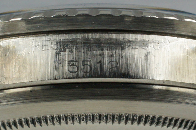 1962 Rolex Submariner 5512 PCG with Service Papers