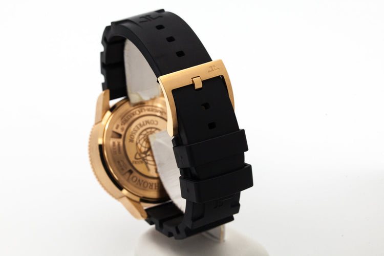 2015 Jaeger LeCoultre Rose Gold Diving Chrono Q1862640 with Box and Papers