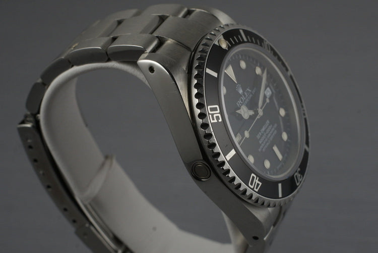 1989 Rolex Sea Dweller 16600 with Box and Papers