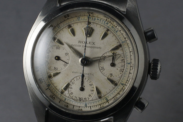 1963 Rolex Chronograph Ref 6034 with 2 color dial