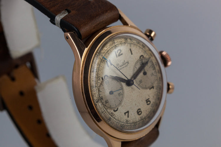 Breitling RG 2-Register Rose Gold Chronograph 777