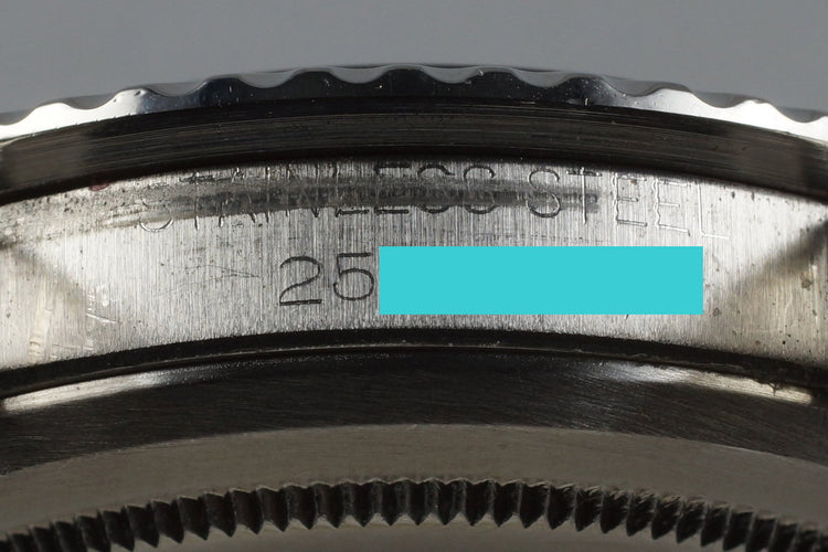 1970 Rolex Submariner 5513 with Serif Dial