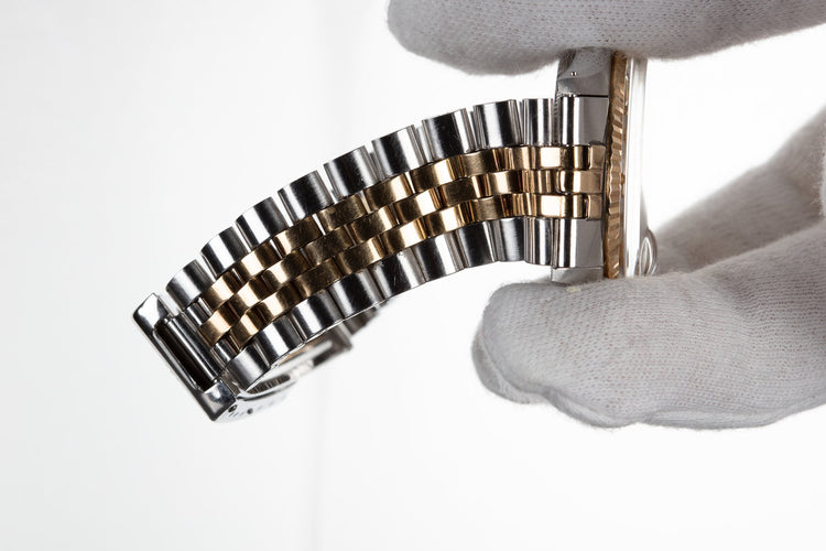 1972 Rolex Two Tone DateJust 1601 With Linen Dial