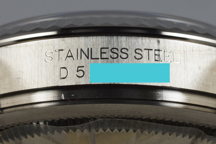 2005 Rolex DateJust 116234 Gray Arabic Dial MINT