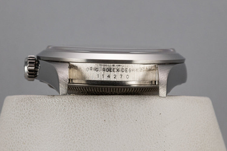 2003 Rolex Explorer 114270 with Box and Papers