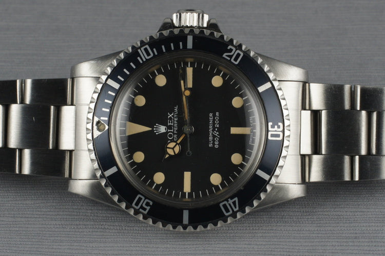 1979 Rolex Submariner 5513 Mark 3 Maxi Dial