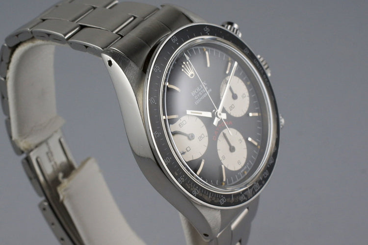 1975 Rolex Daytona 6263 Black Big Red Daytona Dial