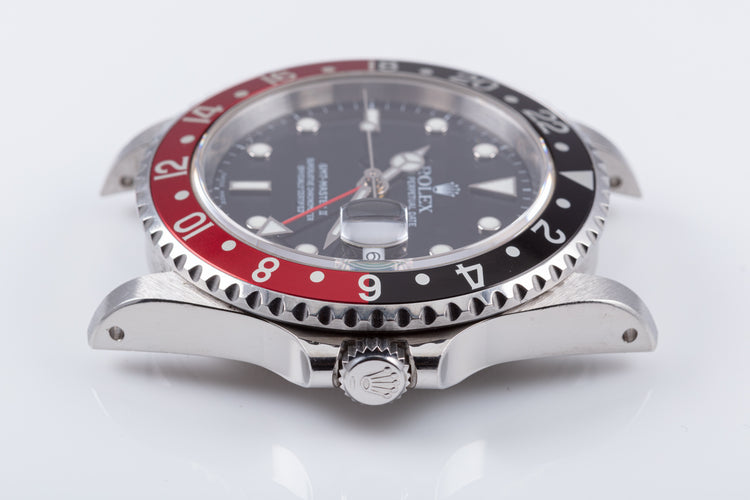 2000 Rolex GMT Master II 16710 "Coke" with Caseback Sticker