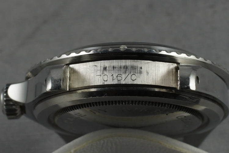 1968 Tudor Submariner 7016/0 with Tudor Box Unpolished