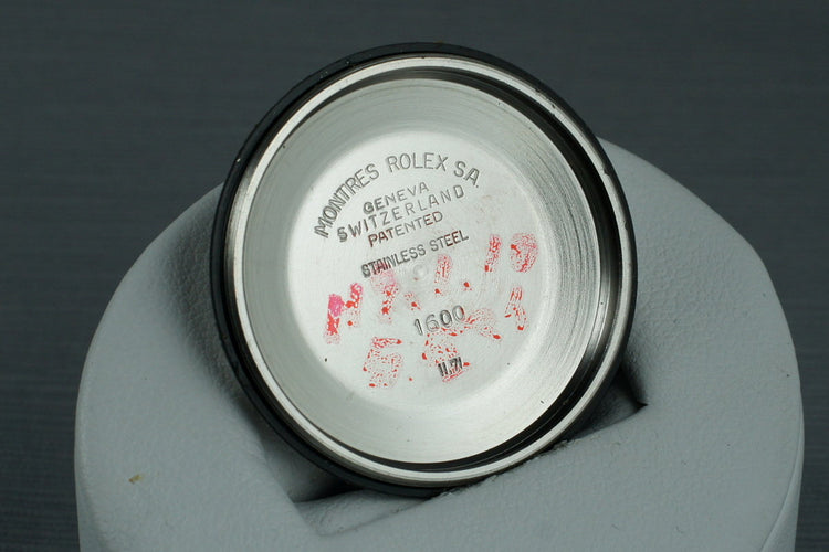 1971 Rolex DateJust 1601 with Non-Luminous ‘Wide Boy’ Dial