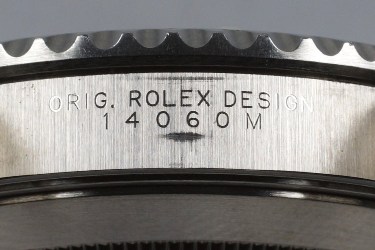 2001 Rolex Submariner 14060M
