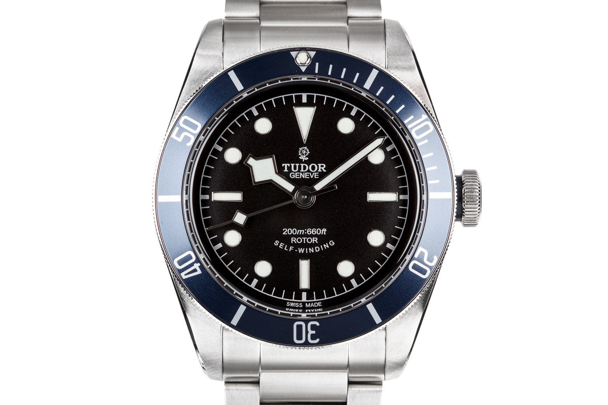 HQ Milton 2017 Tudor Blackbay 79220 with Blue Bezel Insert with