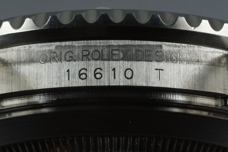 2003 Rolex Submariner 16610 with Box and Papers