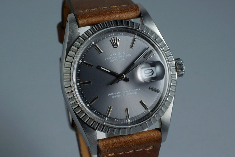 1978 Rolex DateJust 1603 with Gray Sigma Dial