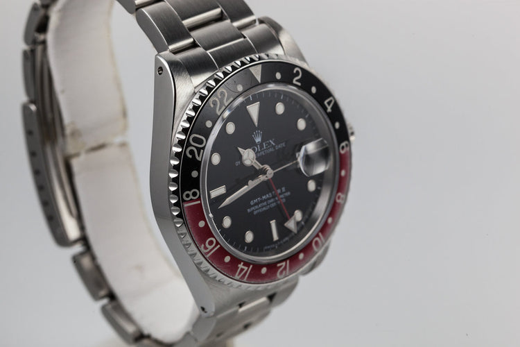 1990 Rolex GMT-Master II 16710 with Faded "Coke" Bezel Insert