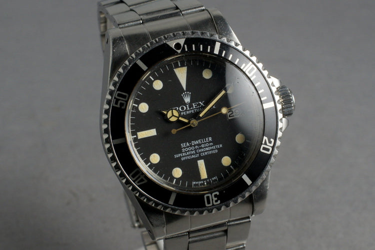 1978 Rolex Sea Dweller 1665 with connection to Sealab III
