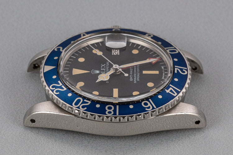 1977 Rolex GMT-Master 1675 "Blueberry" with Radial Dial and Red GMT Hand