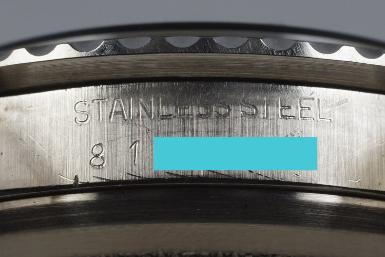 1983 Rolex Submariner 5513 Mark V Maxi Dial