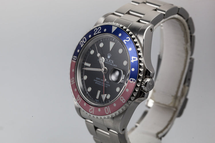 1995 Rolex GMT-Master 16700 with "Pepsi" Bezel Insert