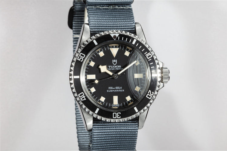 1972 Tudor Snowflake Submariner 7016/0 Black Dial