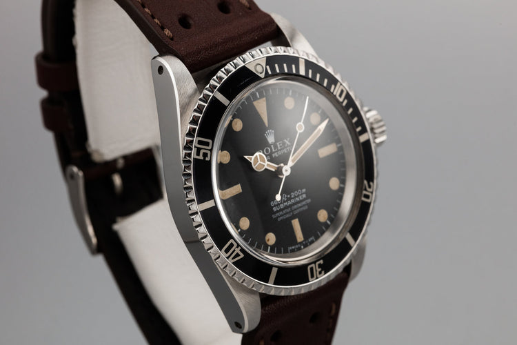 1966 Rolex Submariner 5512 with Serif Dial
