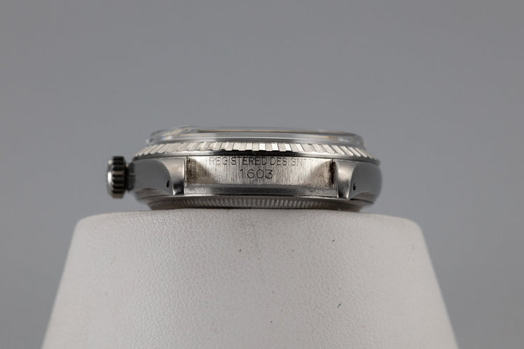 1965 Rolex DateJust 1603 Silver Dial