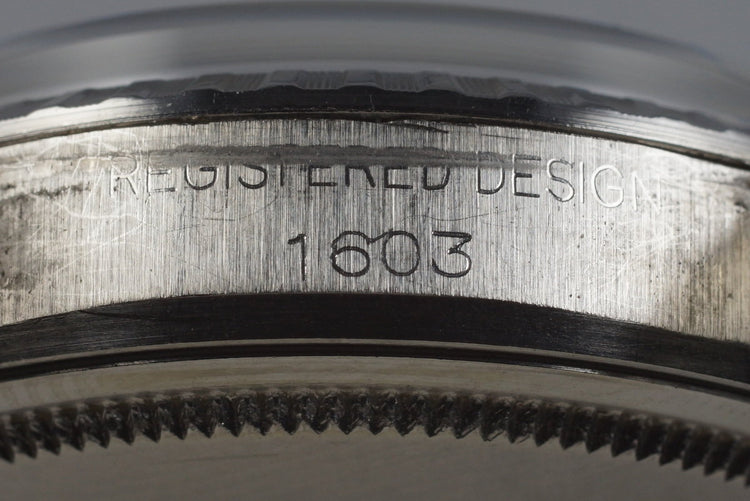 1972 Rolex DateJust 1603 Gray Dial