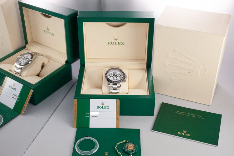 2019 Rolex Daytona 116500LN White Dial with Box and Papers