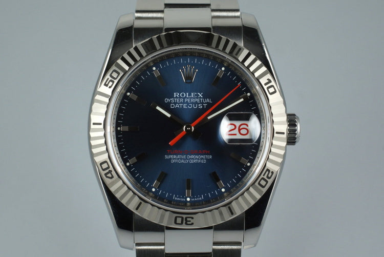 2003 Rolex DateJust Turnograph 116264 with Box and Papers
