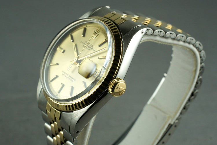 1970 Rolex Two Tone DateJust Ref: 1601