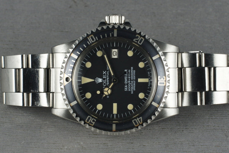 1978 Rolex Sea Dweller 1665 Rail Dial