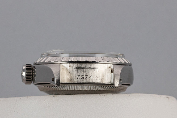 1974 Ladies DateJust 6924 Silver Sigma Dial with Service Papers