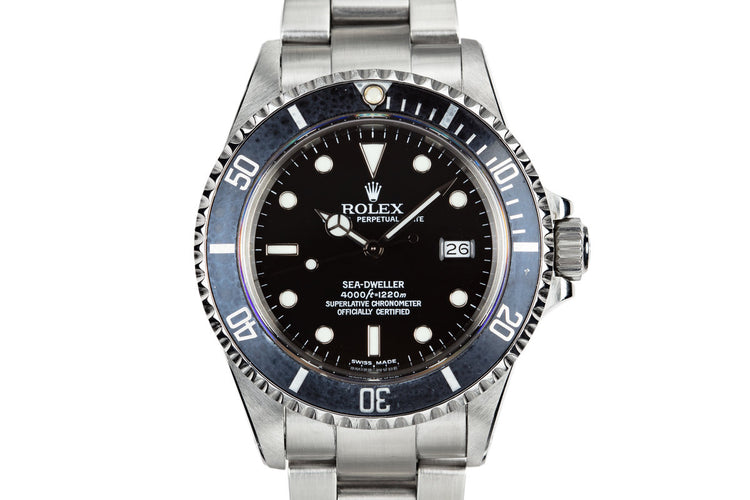 1986 Rolex Sea-Dweller 16660 with Service Dial