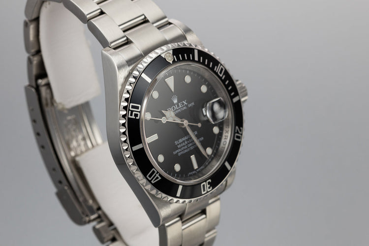 2007 Rolex Submariner 16610