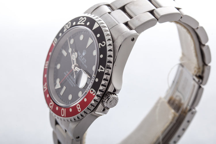 1998 Rolex GMT II 16710 with Coke Insert