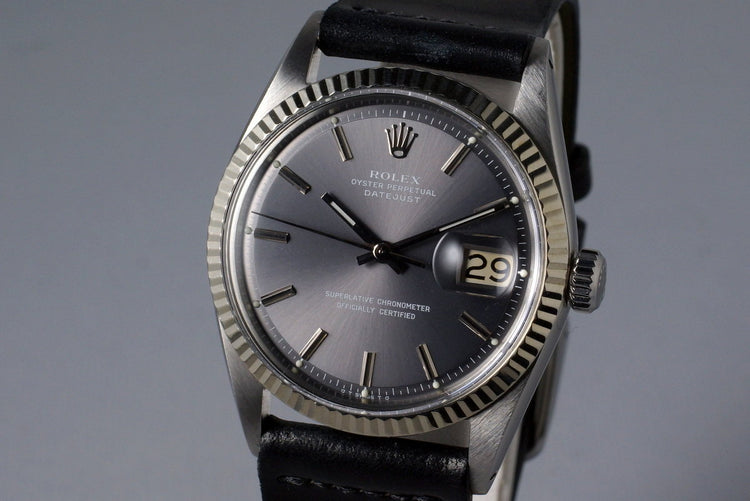 1966 Rolex DateJust 1601 with Gray Sigma Dial