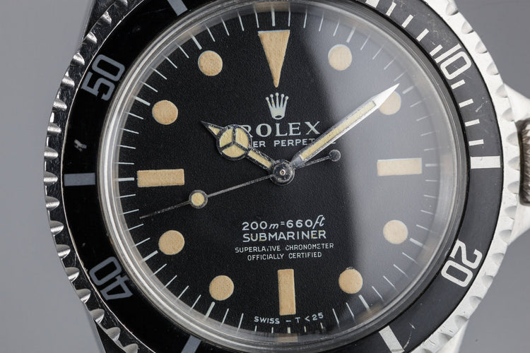 1967 Rolex 5512 with Meters First Dial